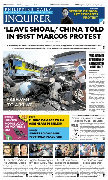 Philippine Daily Inquirer - 03 5月 2024