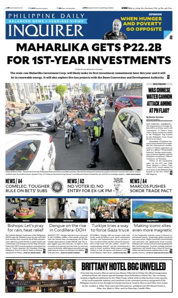 Philippine Daily Inquirer - 04 ma 2024