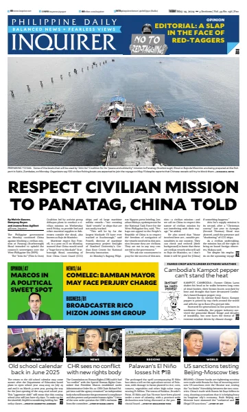 Philippine Daily Inquirer - 14 Mai 2024