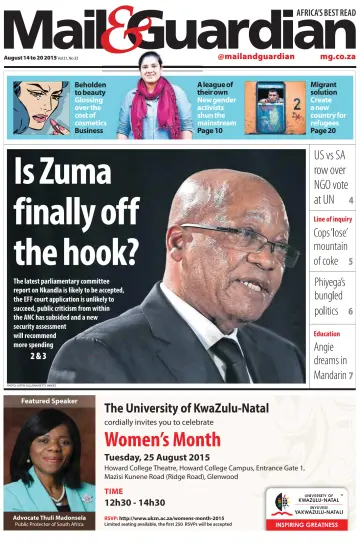 Mail & Guardian - 14 Aug 2015
