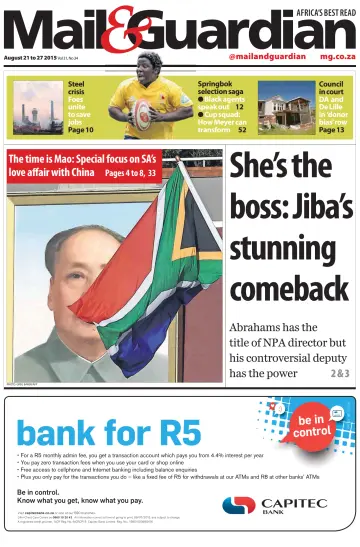Mail & Guardian - 21 Aug 2015