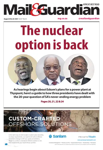Mail & Guardian - 20 Aug 2021