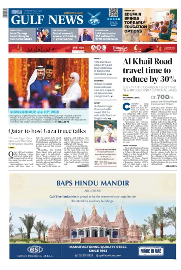 Gulf News - 26 Feb 2024