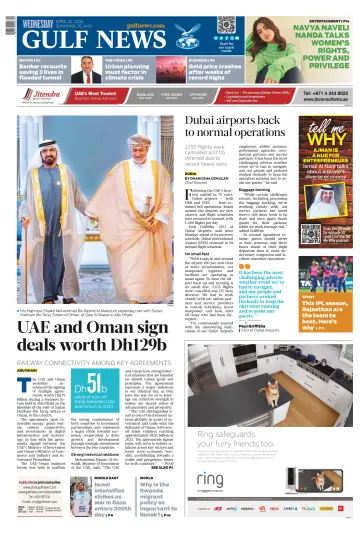 Gulf News - 24 Apr. 2024