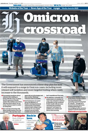 The New Zealand Herald - 27 janv. 2022