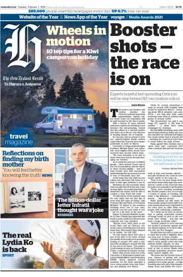 The New Zealand Herald - 1 Feb 2022