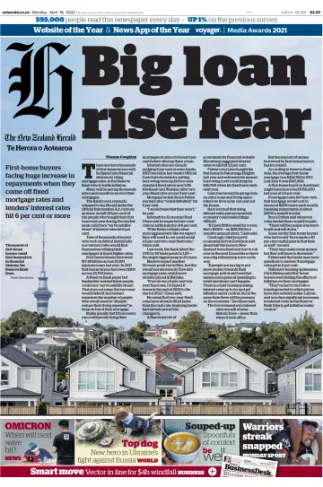The New Zealand Herald - 18 Apr 2022