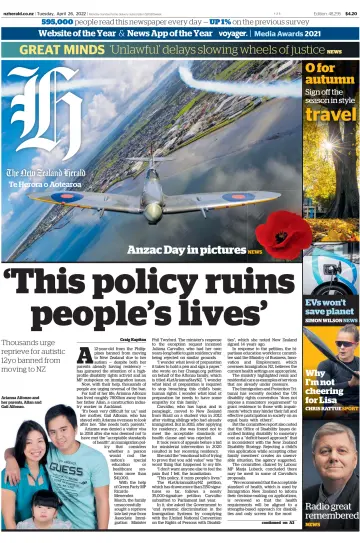 The New Zealand Herald - 26 abril 2022