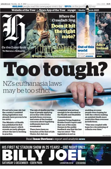The New Zealand Herald - 21 juil. 2022