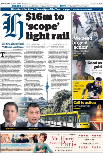 The New Zealand Herald - 20 out. 2022