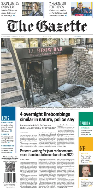 Montreal Gazette - 7 Feb 2024