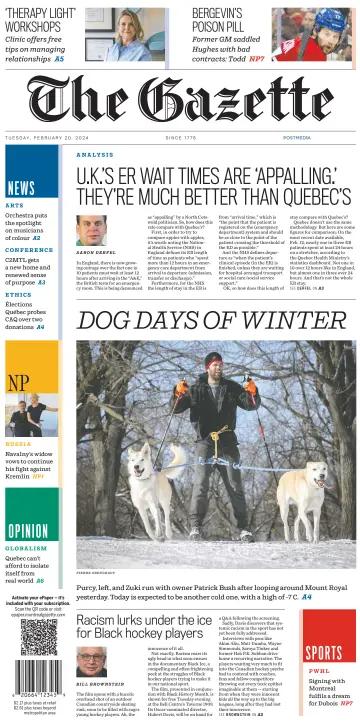 Montreal Gazette - 20 Feb 2024