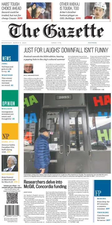 Montreal Gazette - 6 Mar 2024