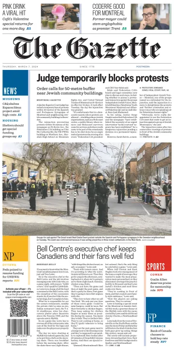 Montreal Gazette - 7 Mar 2024