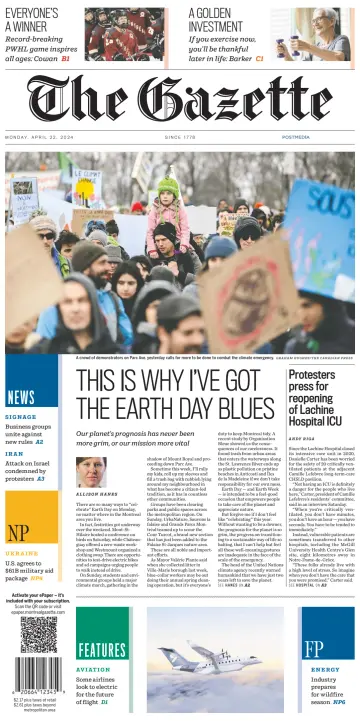 Montreal Gazette - 22 Apr 2024