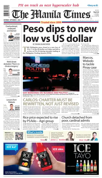 The Manila Times - 3 Sep 2022