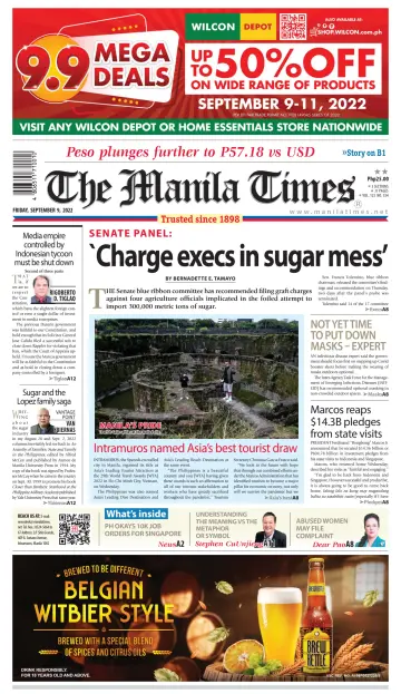 The Manila Times - 9 Sep 2022