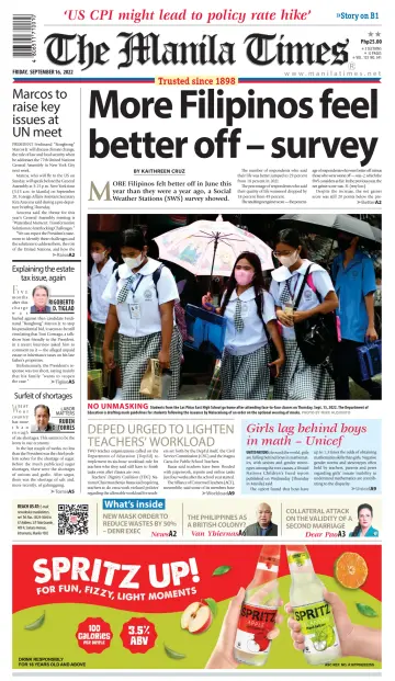 The Manila Times - 16 Sep 2022