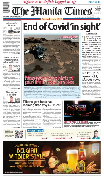 The Manila Times - 17 Sep 2022