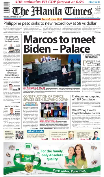 The Manila Times - 22 Sep 2022