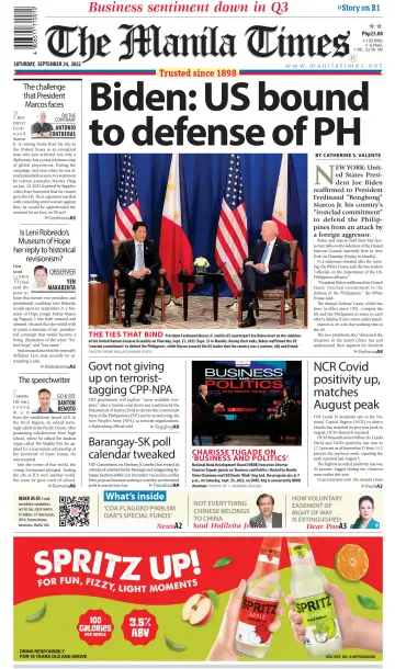 The Manila Times - 24 Sep 2022
