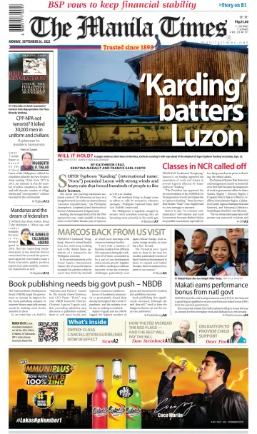 The Manila Times - 26 Sep 2022