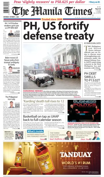 The Manila Times - 1 Oct 2022
