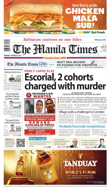The Manila Times - 20 Oct 2022