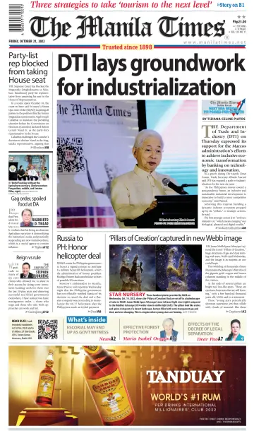 The Manila Times - 21 Oct 2022