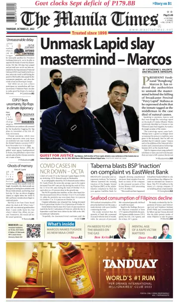 The Manila Times - 27 Oct 2022