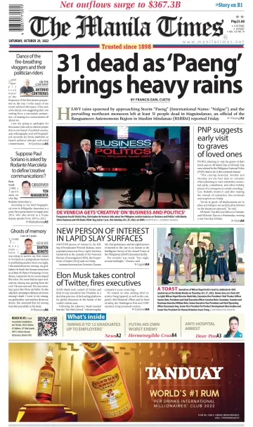The Manila Times - 29 Oct 2022