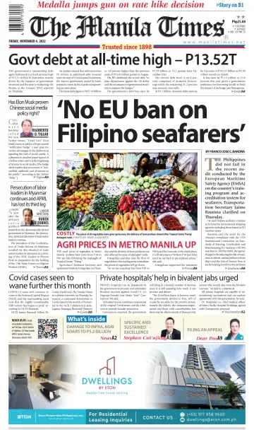The Manila Times - 4 Nov 2022