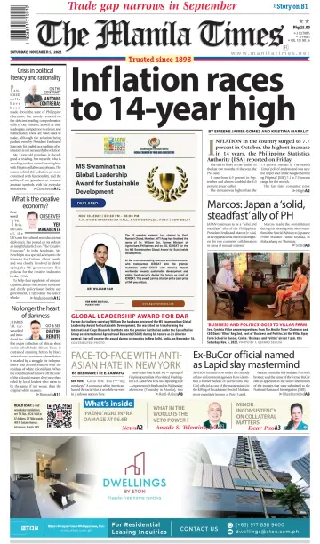 The Manila Times - 5 Nov 2022