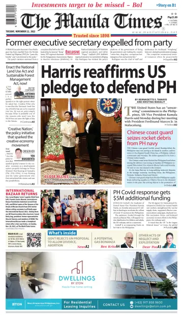 The Manila Times - 22 Nov 2022