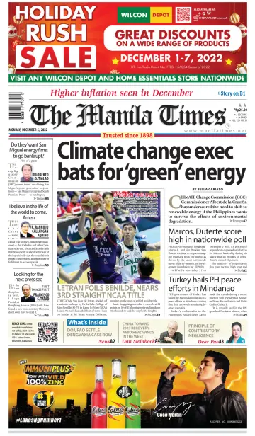 The Manila Times - 5 Dec 2022