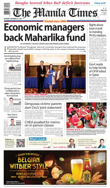 The Manila Times - 10 Dec 2022