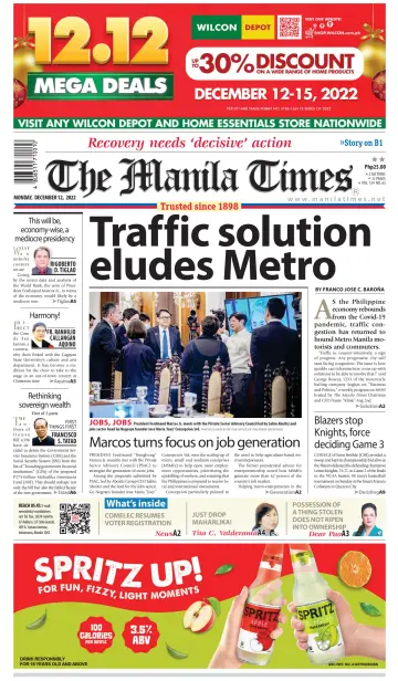 The Manila Times - 12 Dec 2022