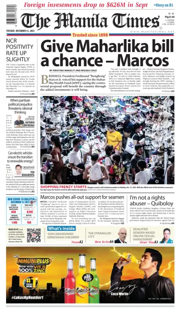 The Manila Times - 13 Dec 2022