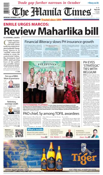 The Manila Times - 14 Dec 2022