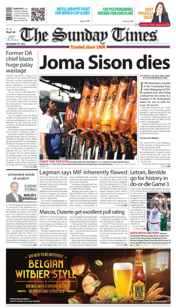 The Manila Times - 18 Dec 2022
