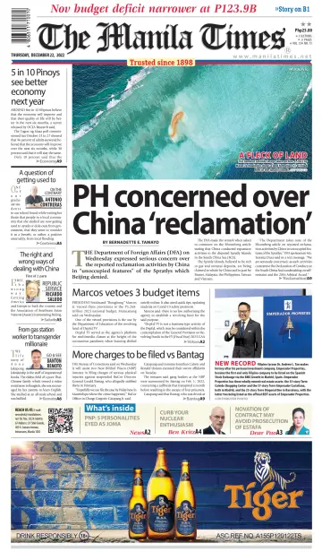 The Manila Times - 22 Dec 2022