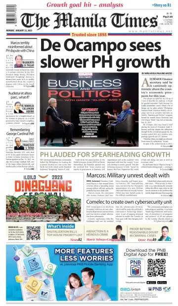 The Manila Times - 23 Jan 2023