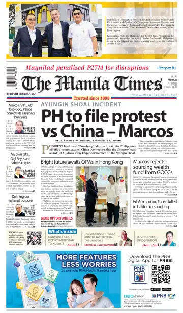 The Manila Times - 25 Jan 2023