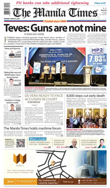 The Manila Times - 30 Mar 2023
