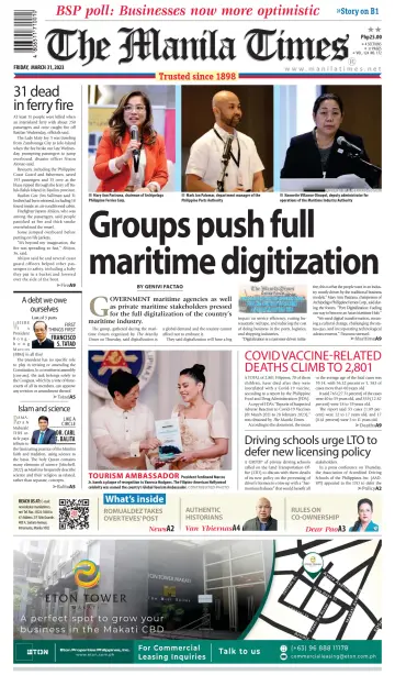 The Manila Times - 31 Mar 2023