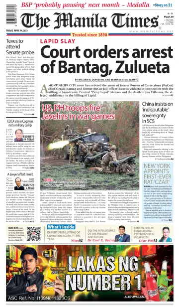 The Manila Times - 14 Apr 2023