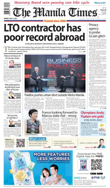 The Manila Times - 15 May 2023