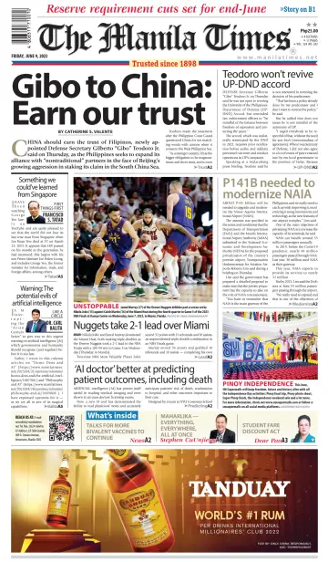 The Manila Times - 9 Jun 2023