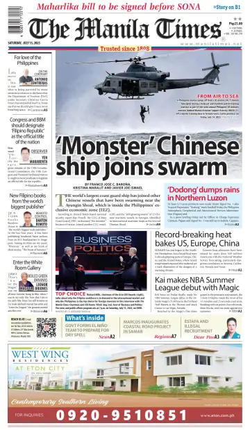 The Manila Times - 15 Jul 2023