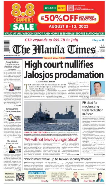 The Manila Times - 9 Aug 2023